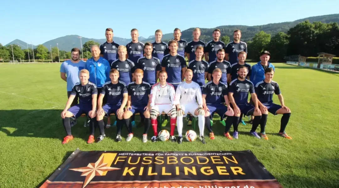 Die 2. Fussballmanschaft des ASV Au